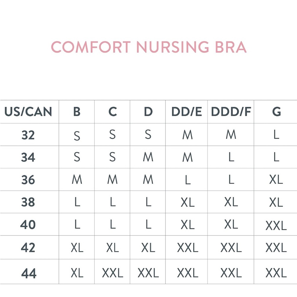 NWOT Adjustable Women's Comfort Maternity/Nursing Bra, Seamless Size XXL - Picture 6 of 9